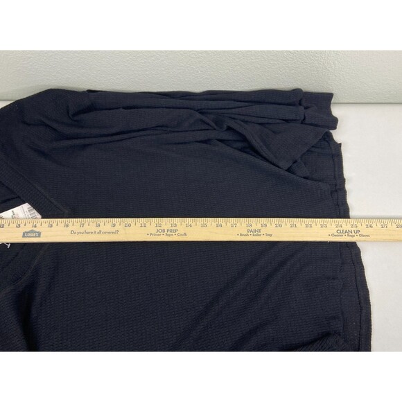 Andree Women 1X Black Sweater Long Sleeve Lightweight Casual NWT - Picture 9 of 9